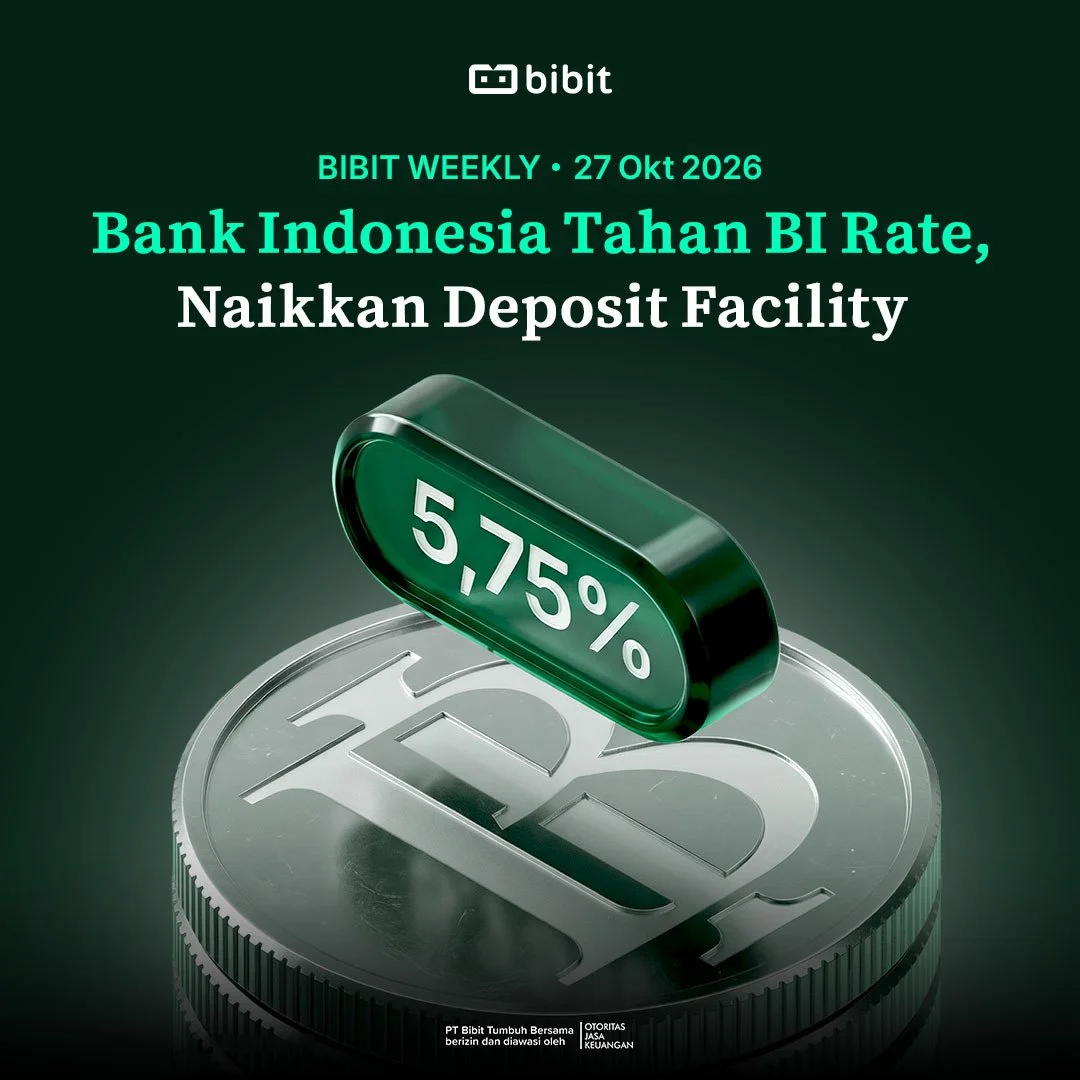 Bibit Weekly – Bank Indonesia Tahan BI Rate, Naikkan Deposit Facility