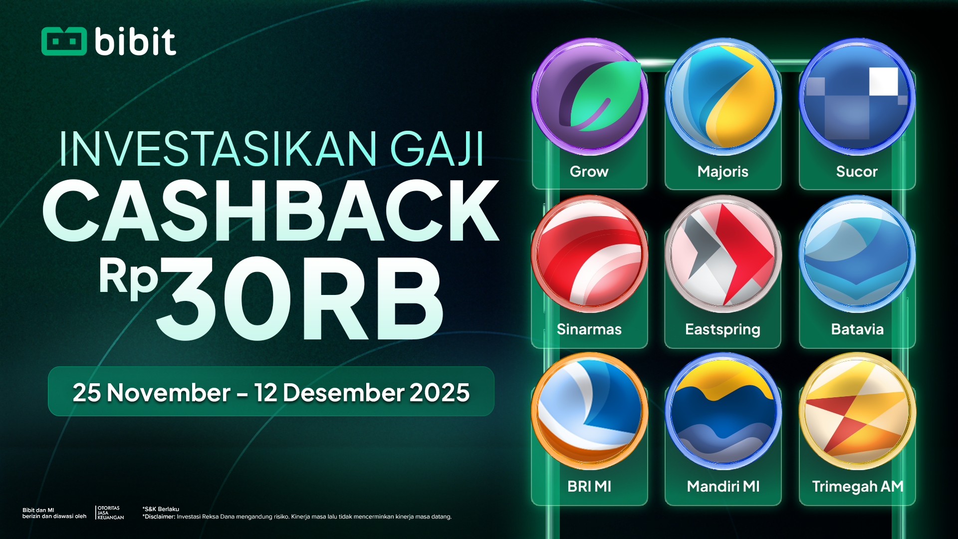 Payday Promo: Investasikan Gaji ke Reksa Dana dan Dapatkan Bonus Rp30 Ribu