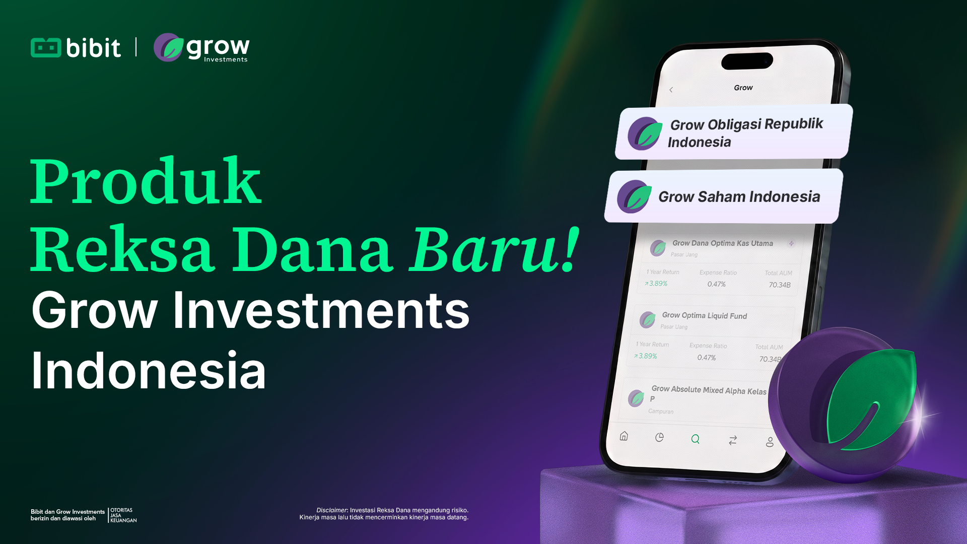 Kini Reksa Dana Baru dari Grow Investments Tersedia di Bibit