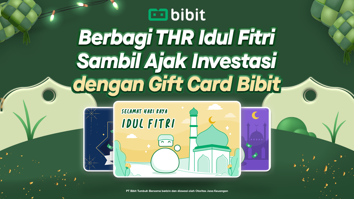 Bagi-bagi THR Pakai Gift Card Bibit