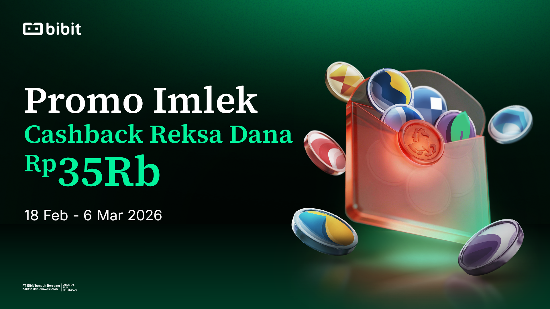 Promo Imlek: Investasi Reksa Dana dan Raih Cashback Rp35 Ribu