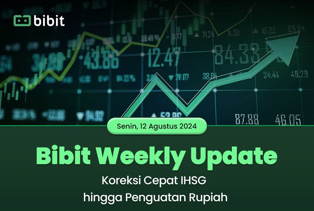Bibit Weekly Update: Koreksi Cepat IHSG Hari Ini hingga Penguatan Rupiah