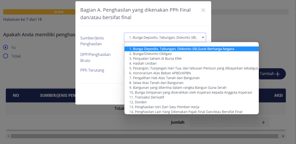 Cara Lapor Pajak SBN Saat Isi SPT — Blog Bibit