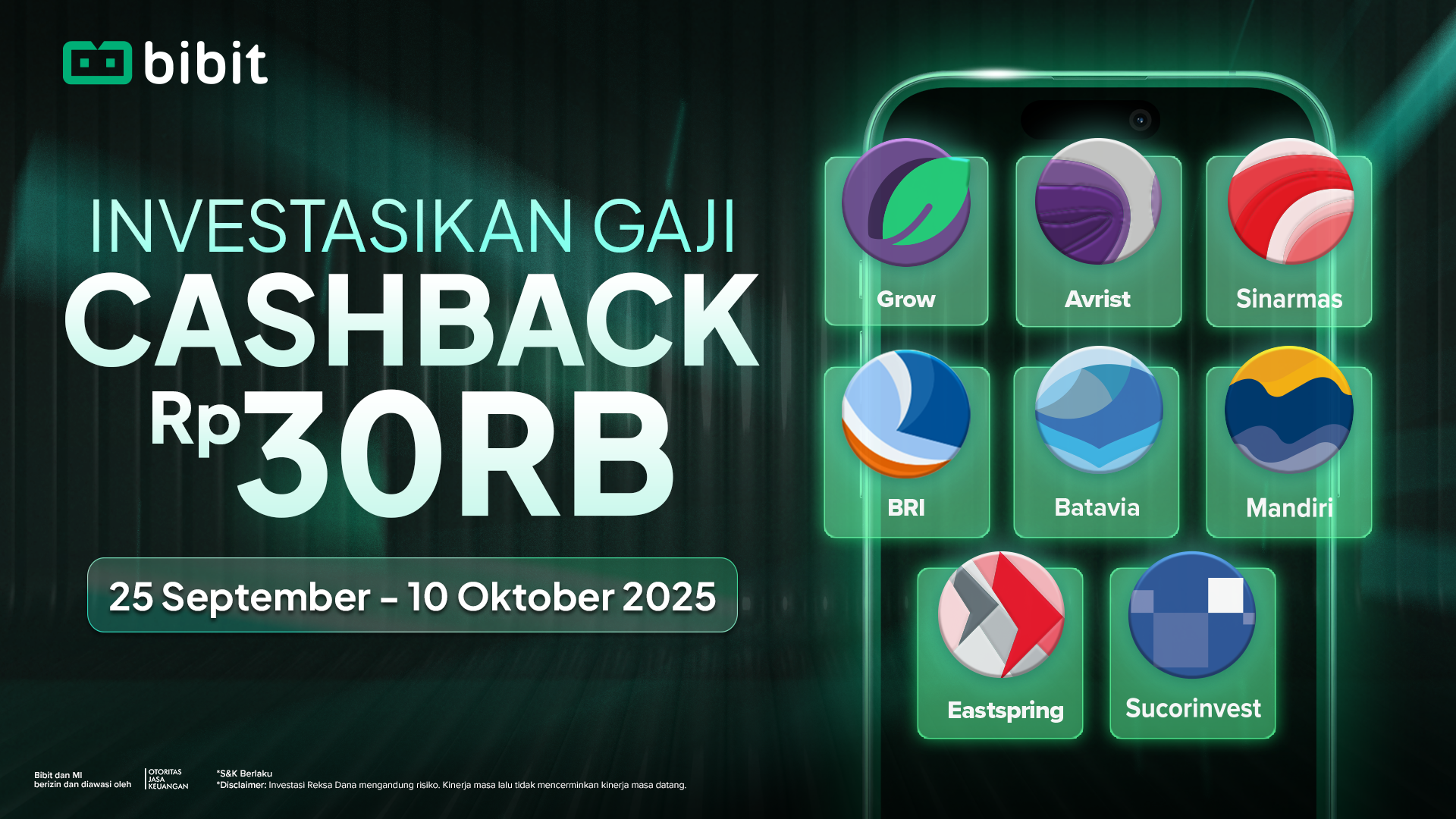 Payday Promo: Investasikan Gaji ke Reksa Dana dan Raih Bonus Rp30 Ribu 