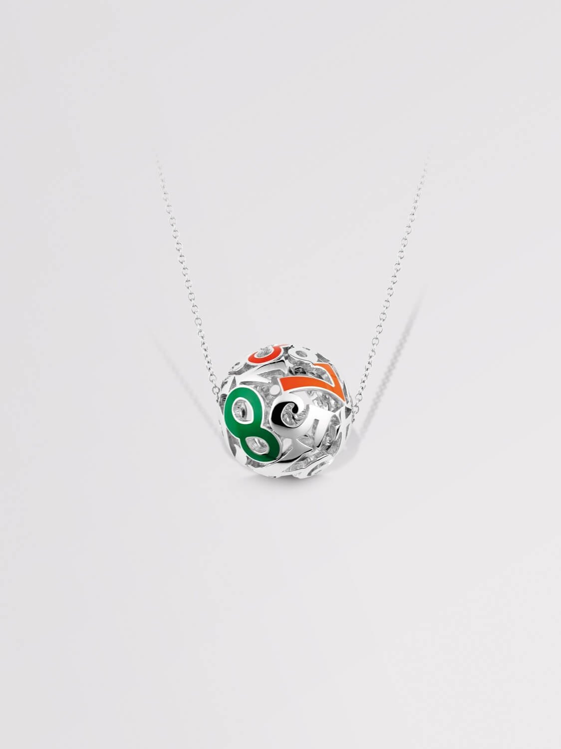 Color Dreams Enamel Large Boule Pendant