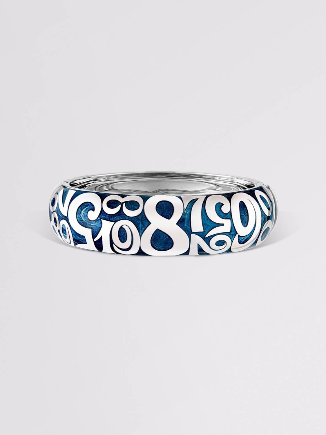 Blue Enamel Talisman Bracelet