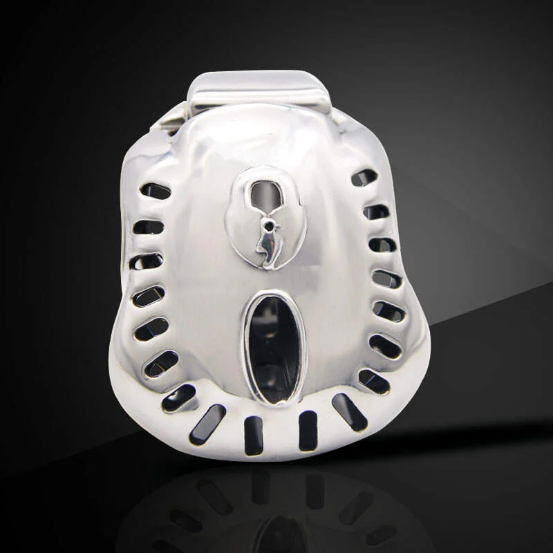 Enclosed "Armoured" Stainless Steel Male Chastity