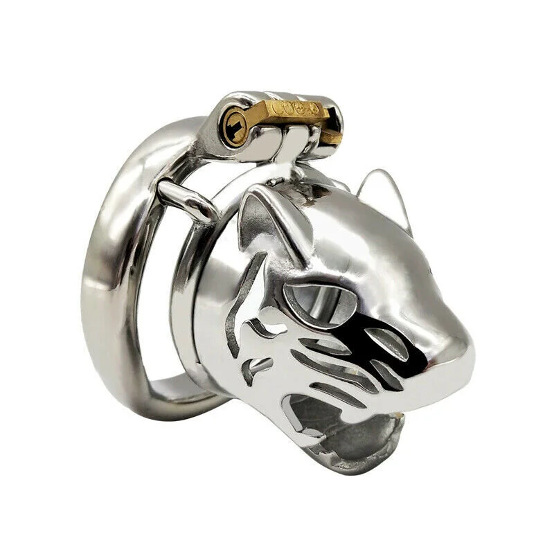 FRRK Stainless Steel "Leopard" Male Chastity