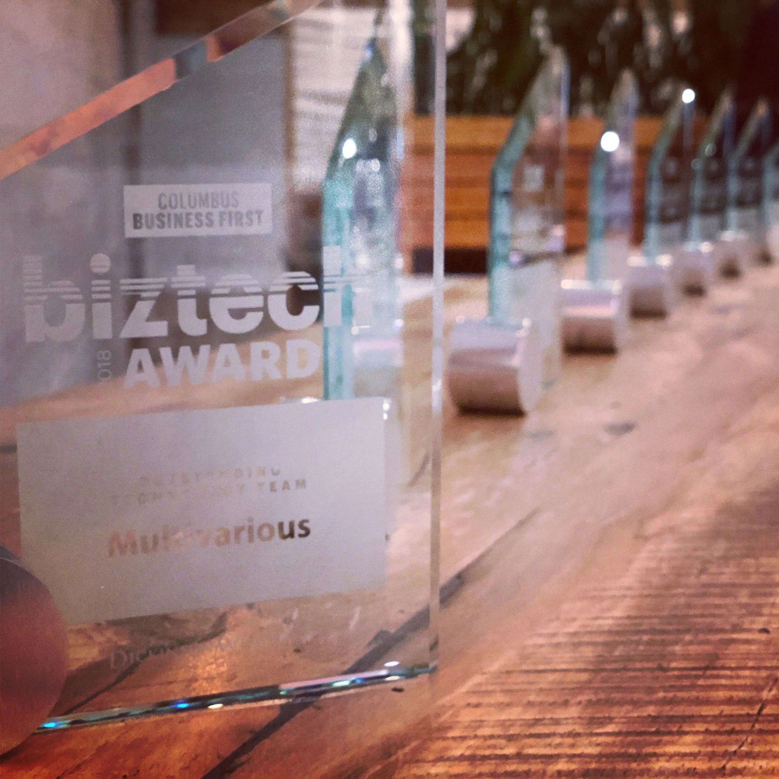 We Won! (BizTech Awards 2018)