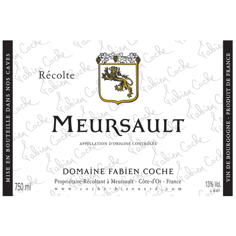 MEURSAULT BLANC TECH SHEET