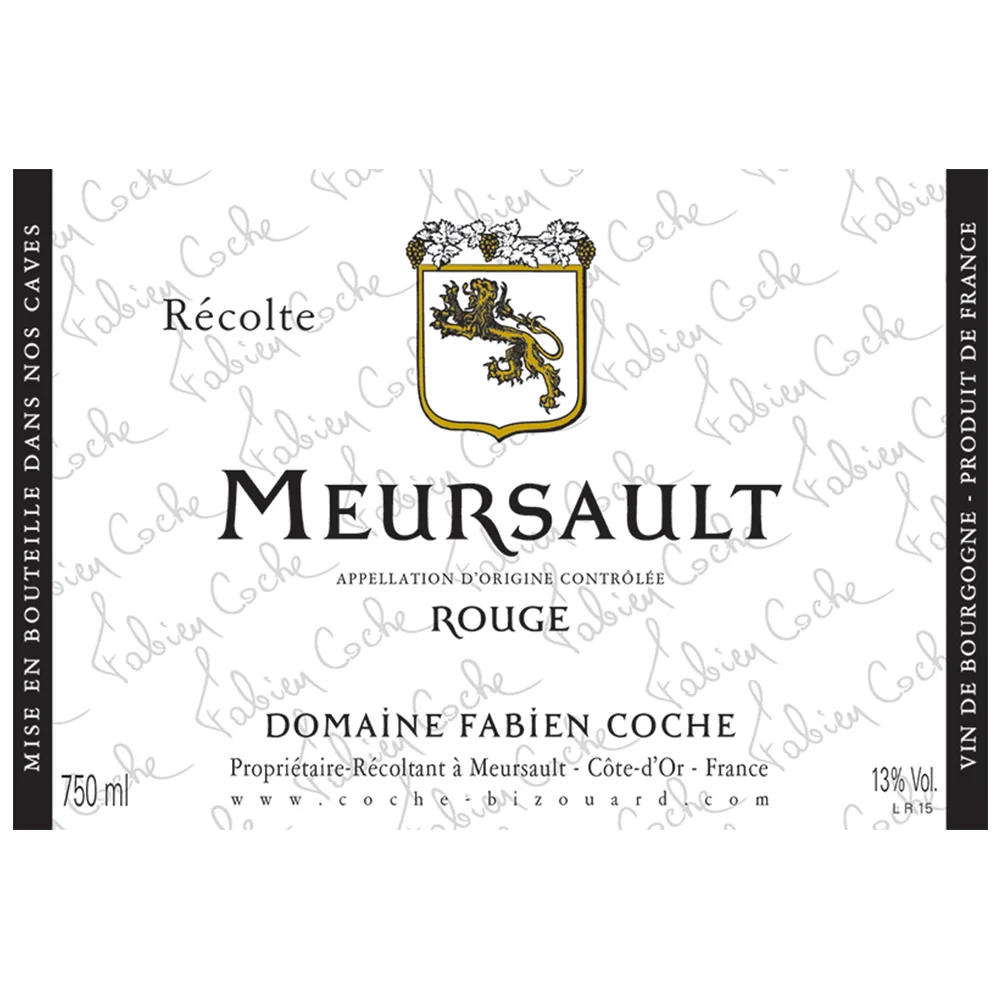 MEURSAULT ROUGE TECH SHEET