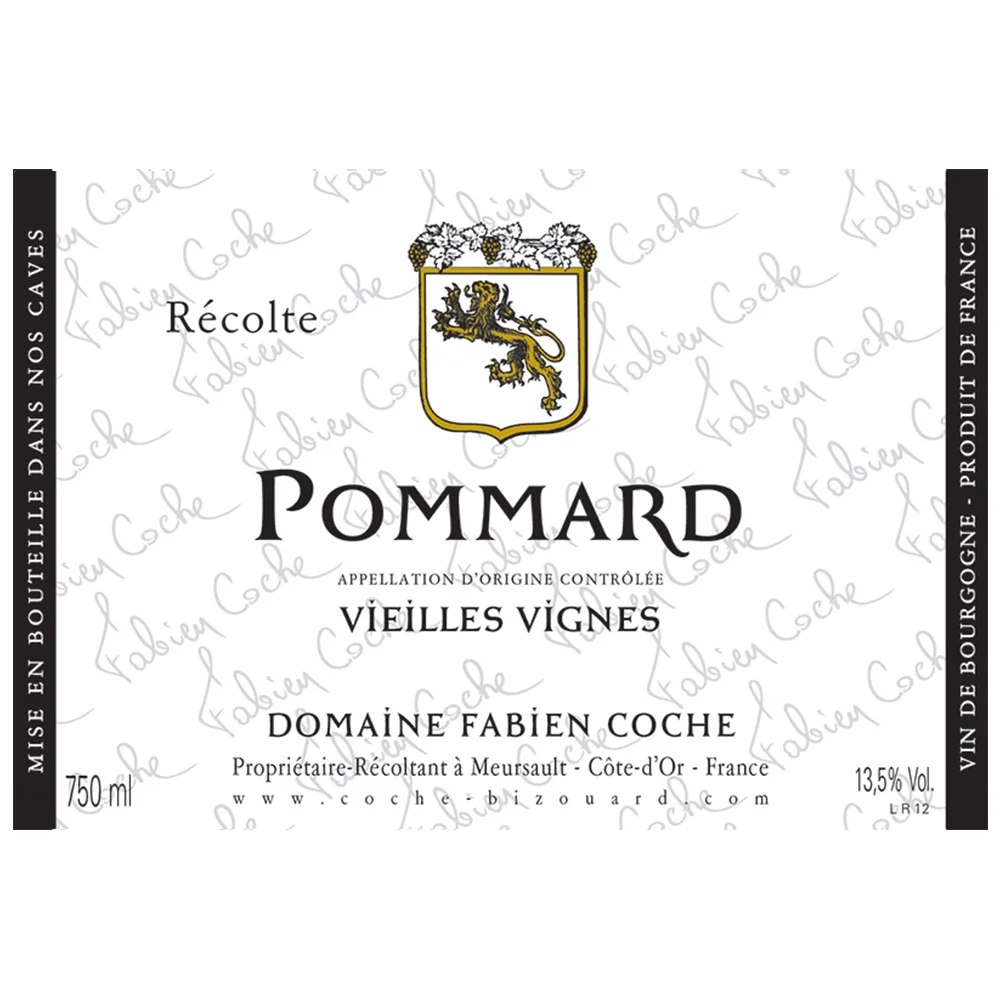 POMMARD VIELLES VIGNES TECH SHEET