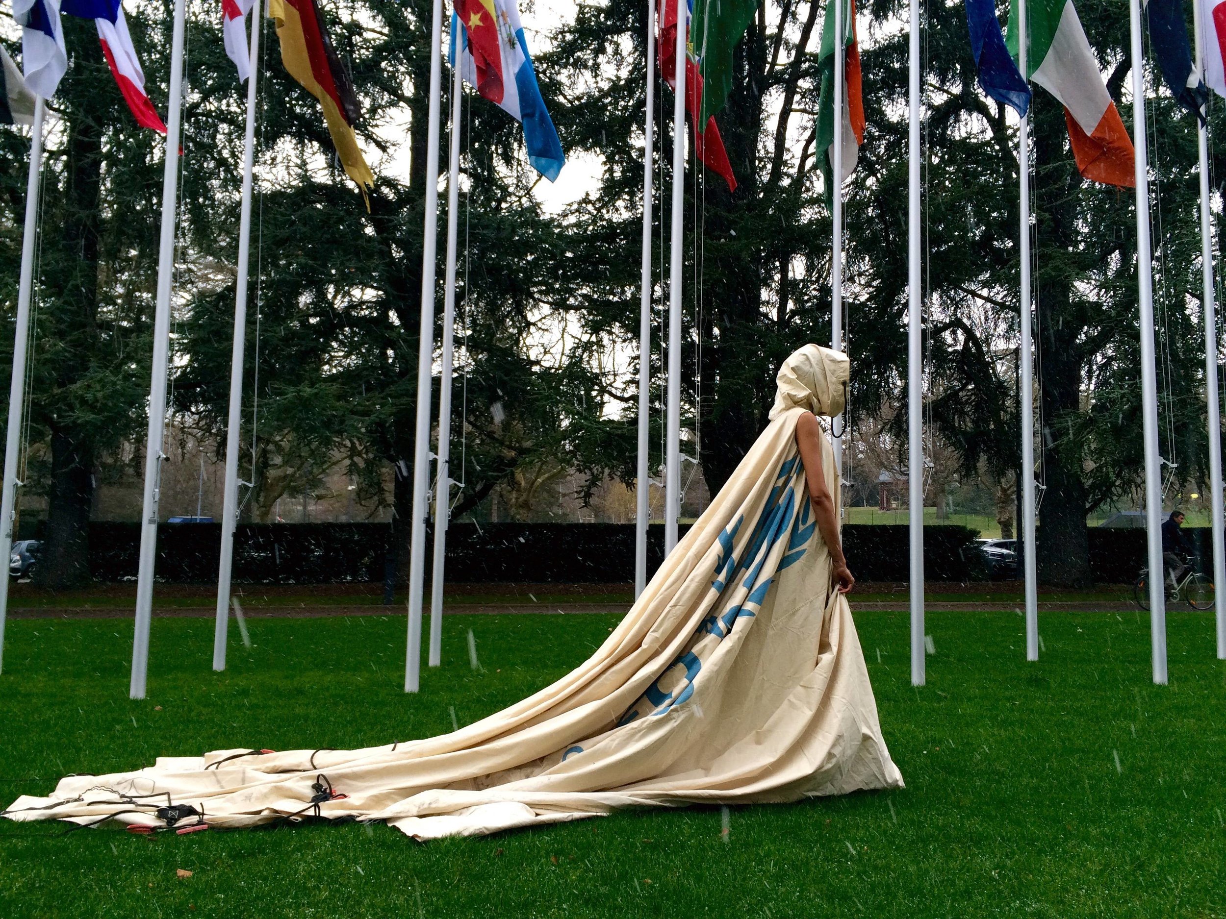  Through the snow to The UN Geneva 