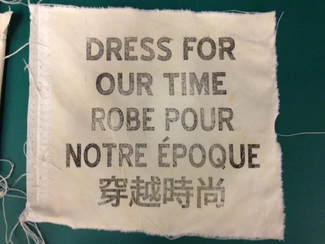  D4OT fabric badge 