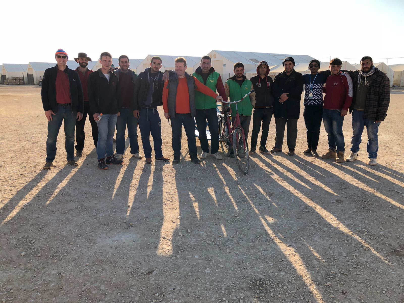 Collaboration – The Sheffield University science team with collaborators from NRC