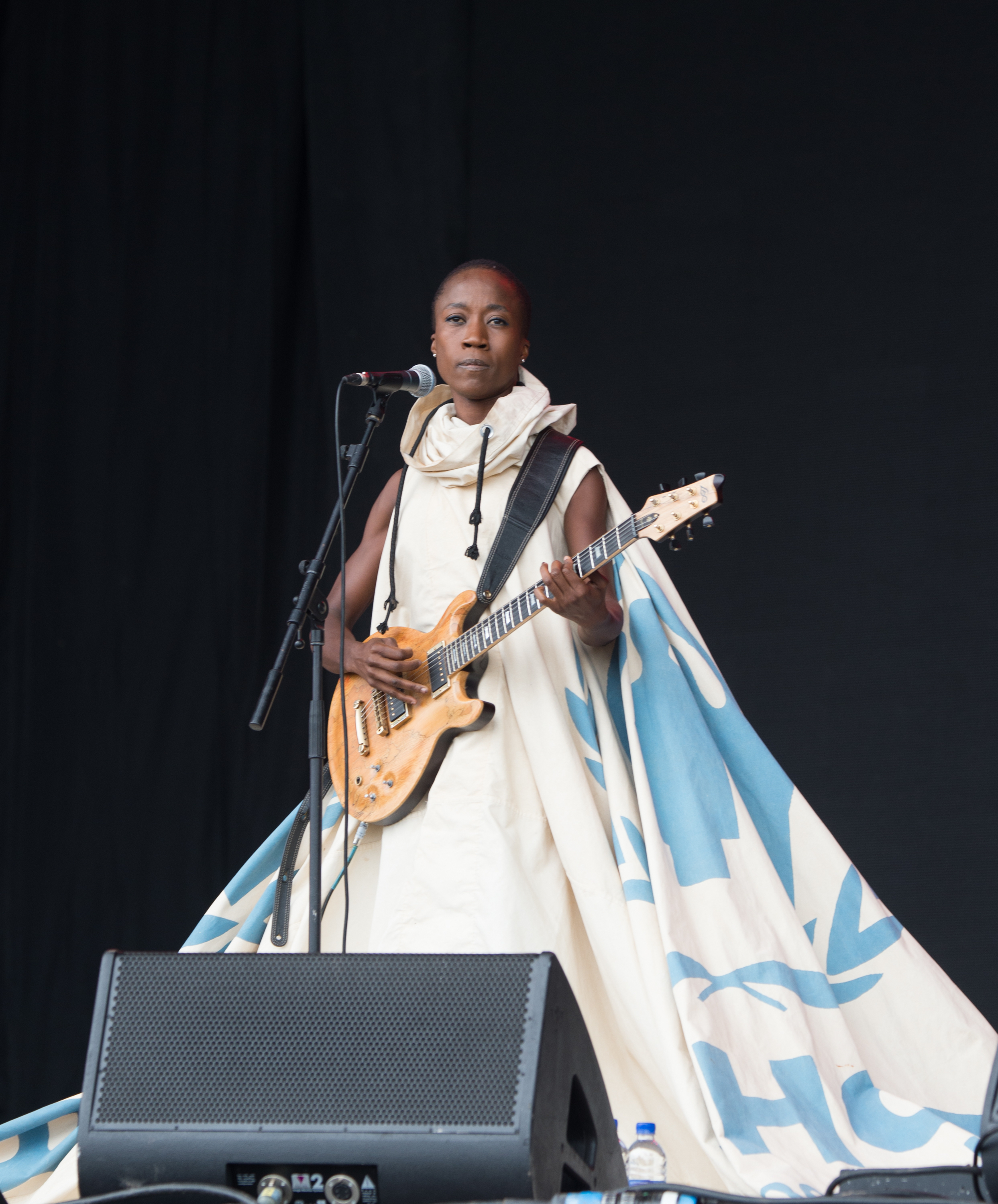  Rokia Traore opening on Pyramid Stage at Glastonbury 2016. Image by kind permission of Getty Images 