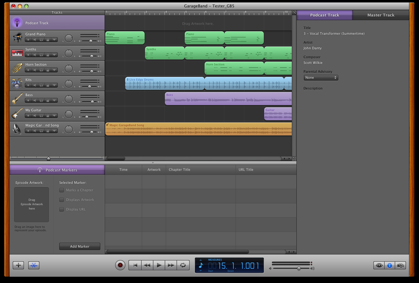  Podcast editor. 