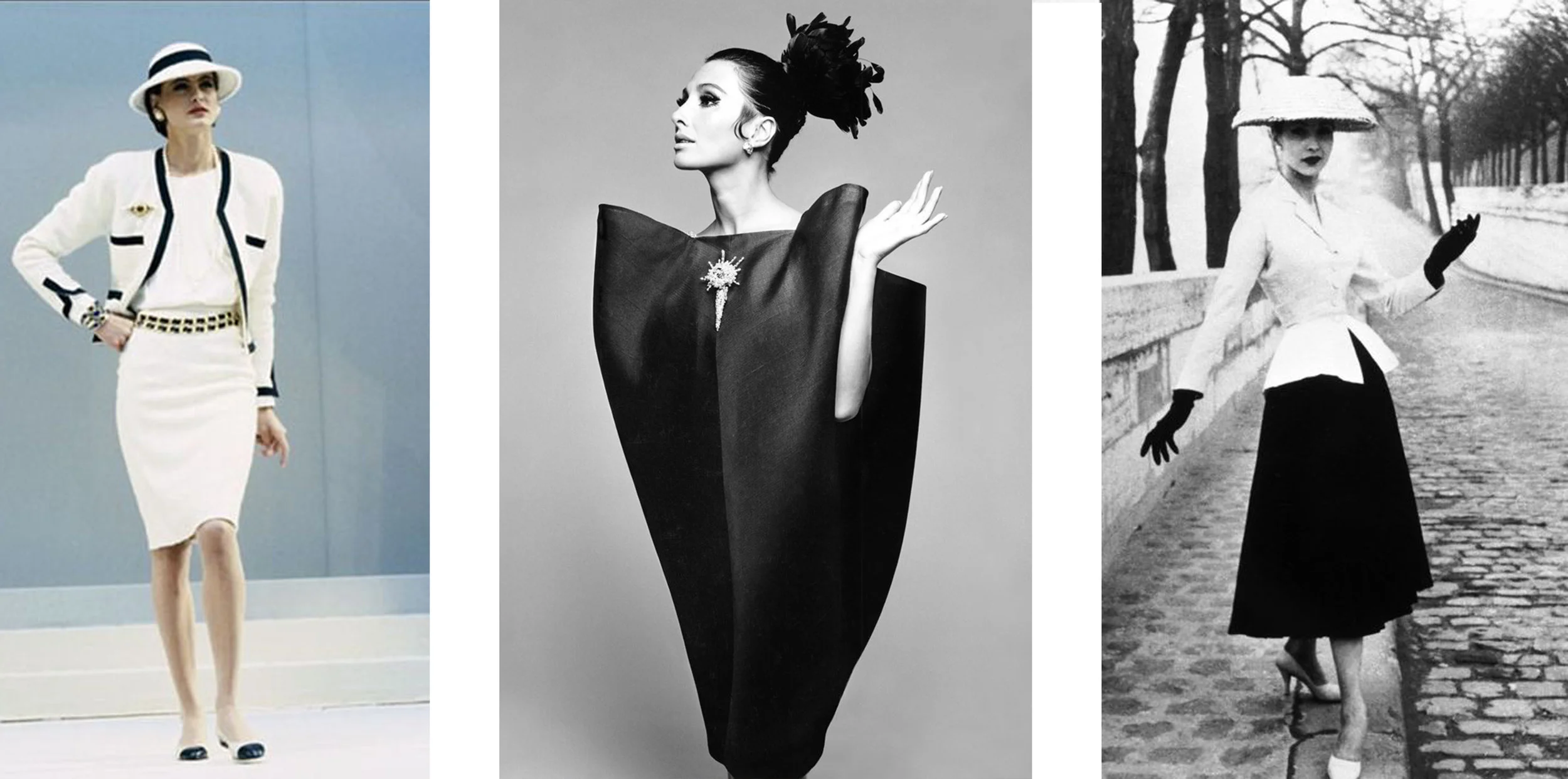 Vintage Chanel, Balenciaga and Dior