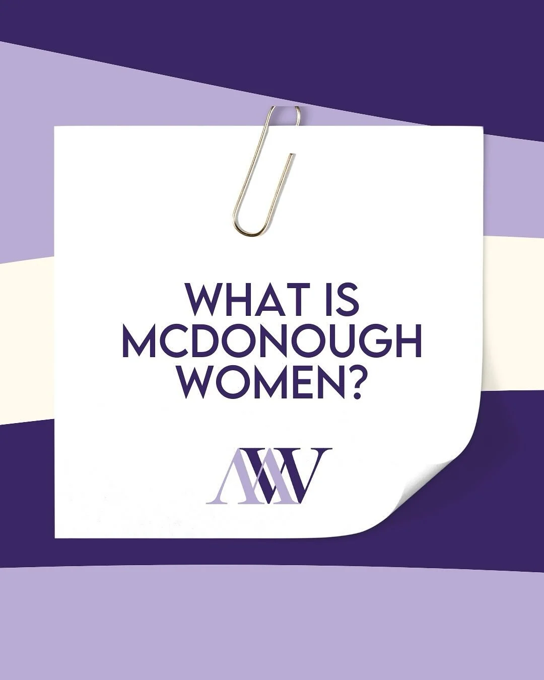 A little bit about McDonough Women💟