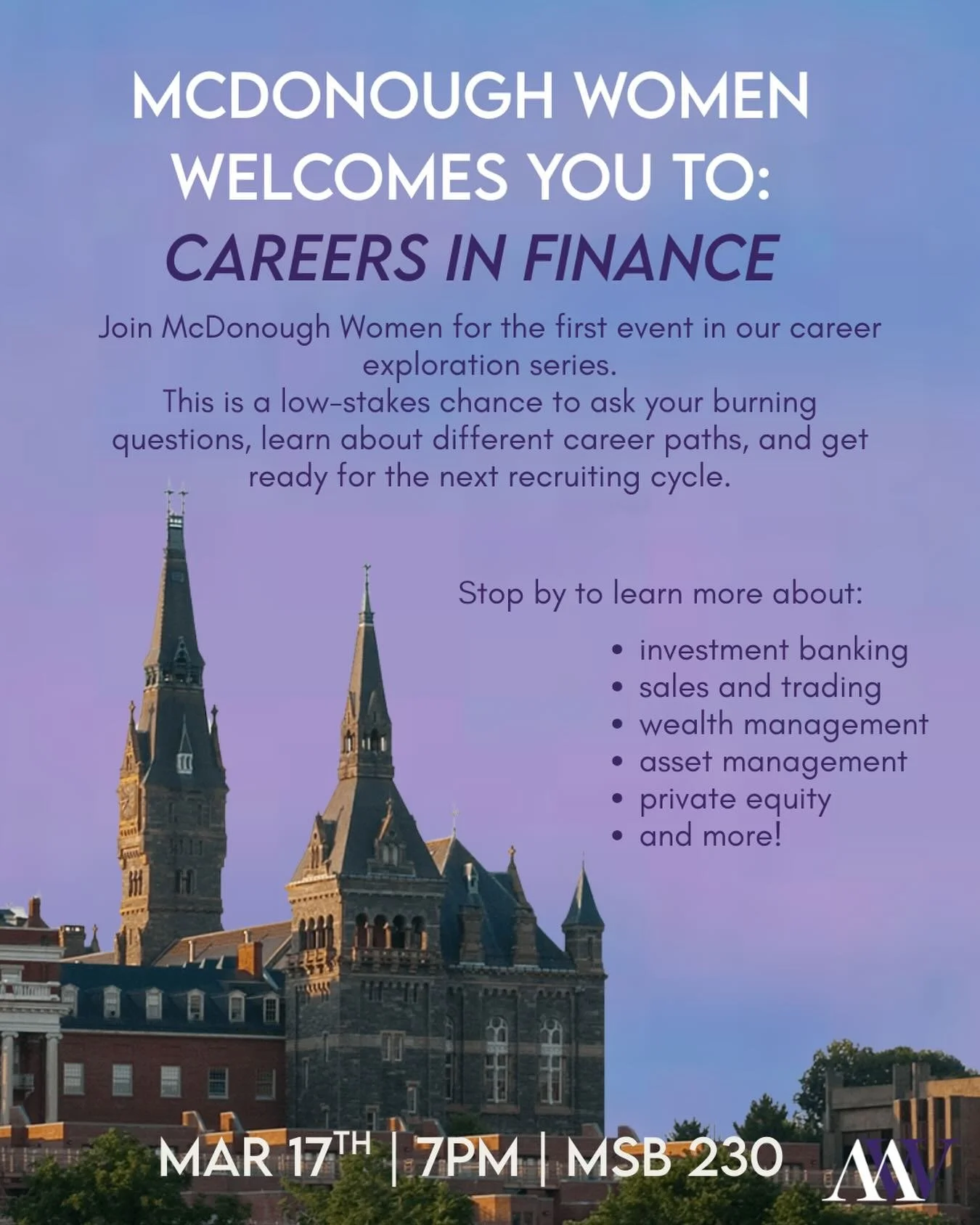 Finance 101!! Join us today at 7 PM in MSB 230.

See you there🙌🙌
