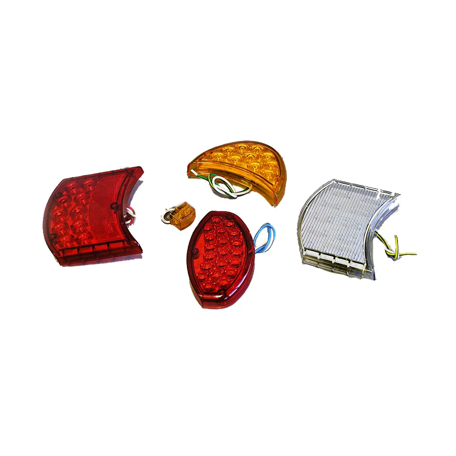 Individual replacement modules for PM-1288 rear combination light, side marker, reverse light, fog light, position/stop light, direction indicator