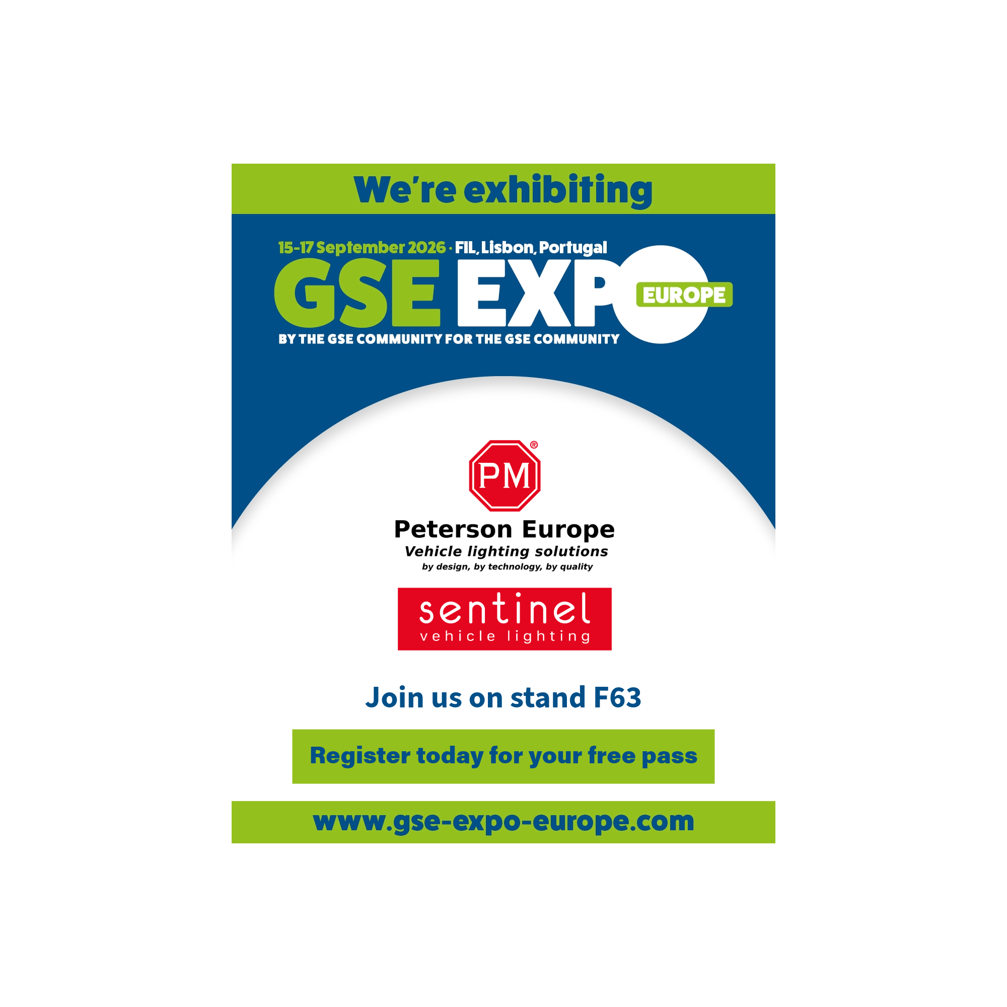 We're Exhibiting at GSE Expo Europe 2026 - September 15 -17