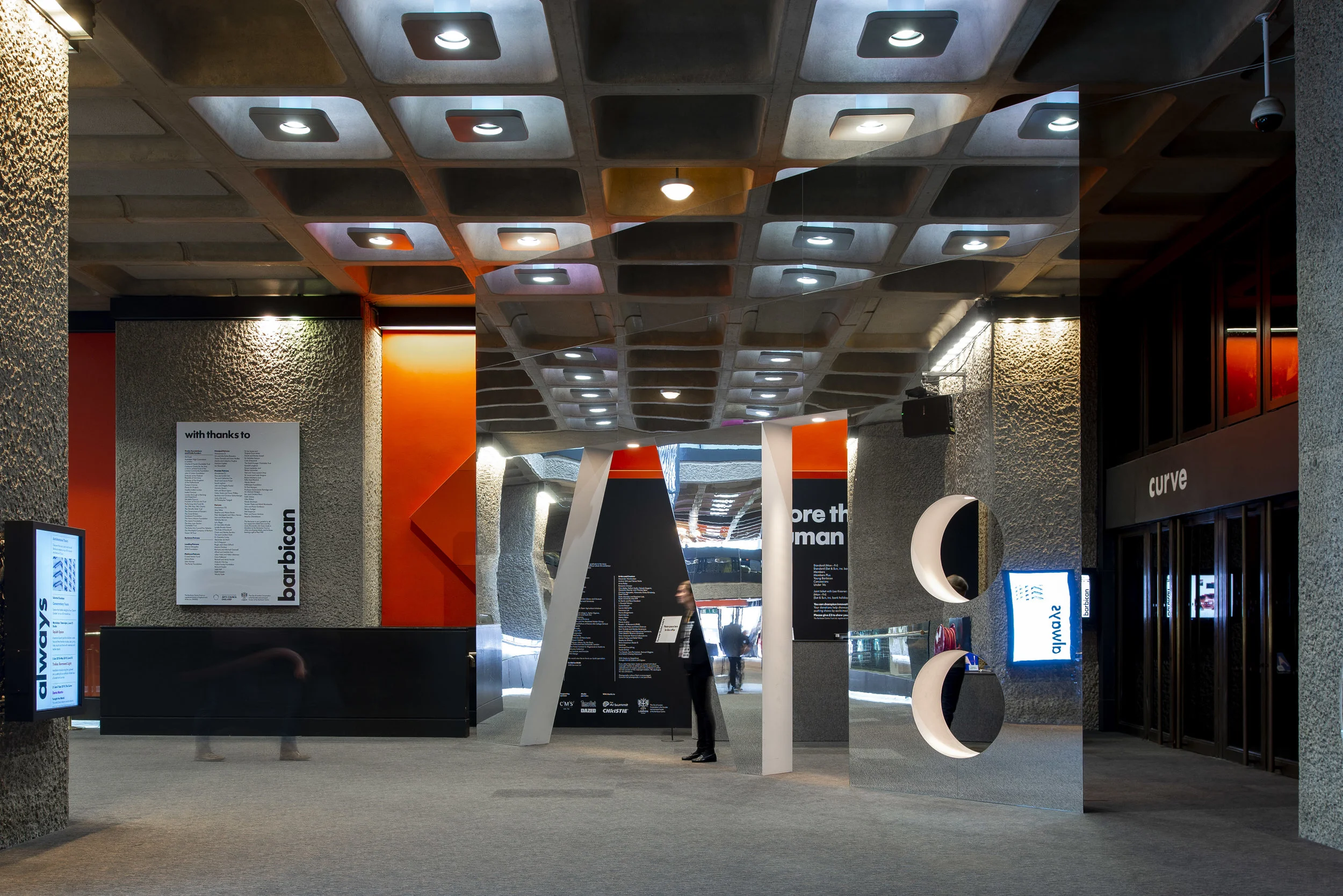 Major new exhibition design for the Barbican