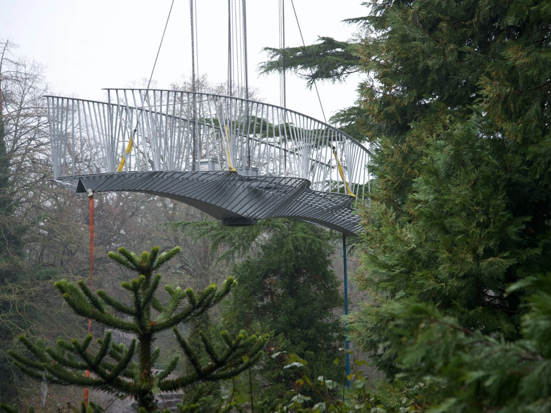 Swing Bridge Installed in Crystal Palace Park
