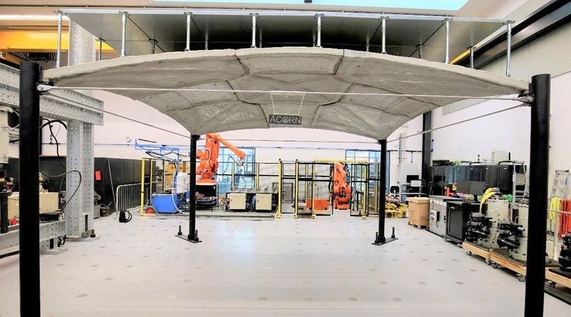 ACORN: Thin Vaulted Floor Slab Could Slash Embodied Carbon by 60%