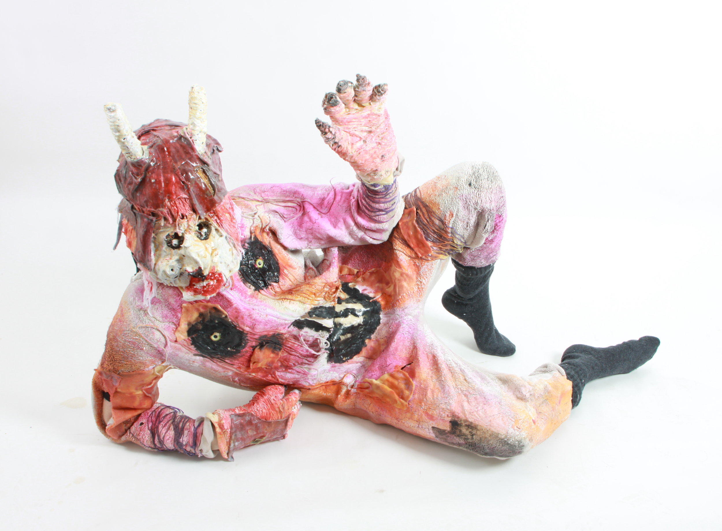 Devil Monster, 2018. Photgraph by Amy Ellison of costume used in 'Hobgoblin Limbo' by John Powell-Jones.JPG