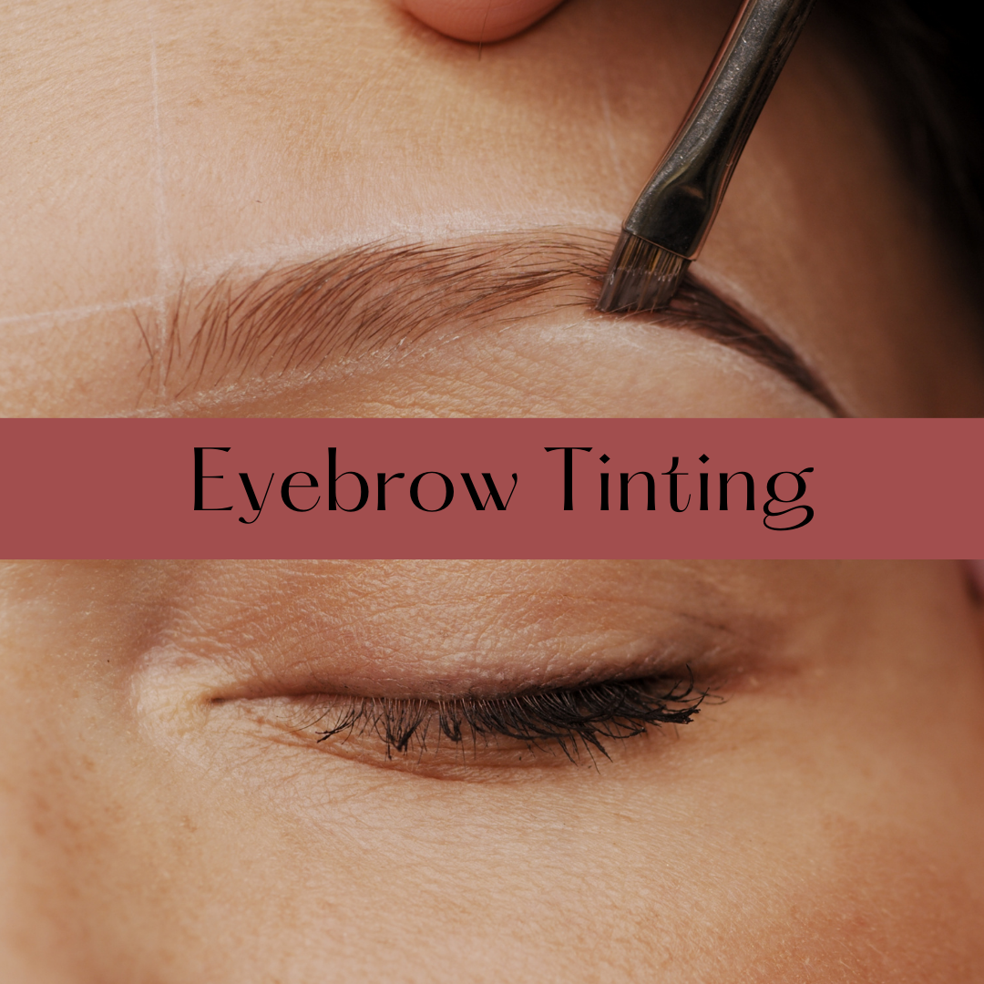 Brow shaping and tinting at black owned spa in Middletown Delaware