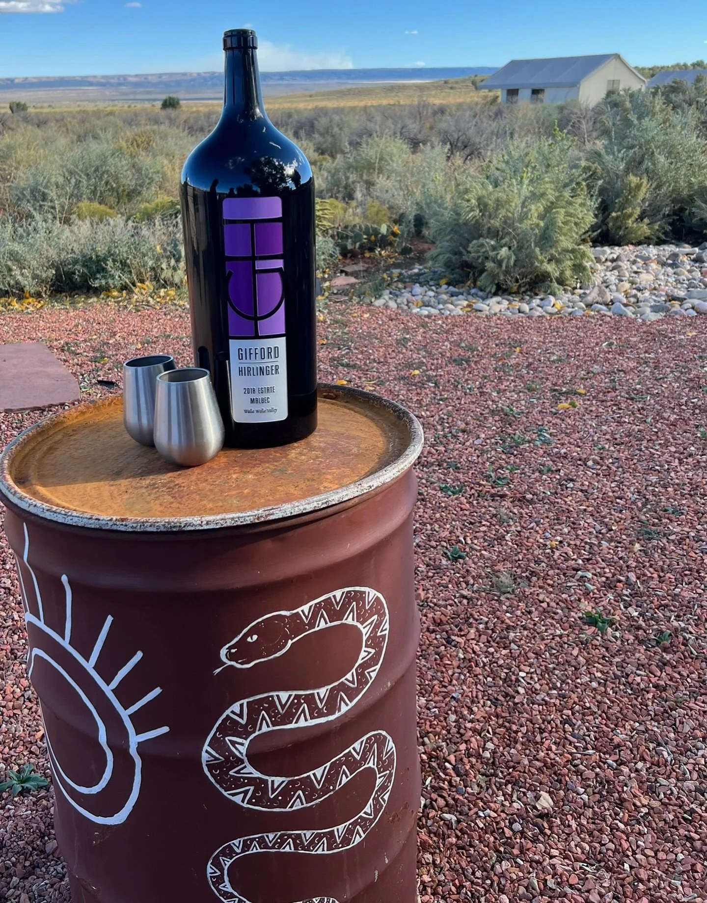 I mean&hellip; we&rsquo;re not saying don&rsquo;t bring a double magnum of wine. We&rsquo;re just saying it pairs well with sunsets, sagebrush, and zero cell service. ⛺️🍷🤠

Double tap if you agree.

#basecamp37 #basecampkanab #glamping #utahglampin