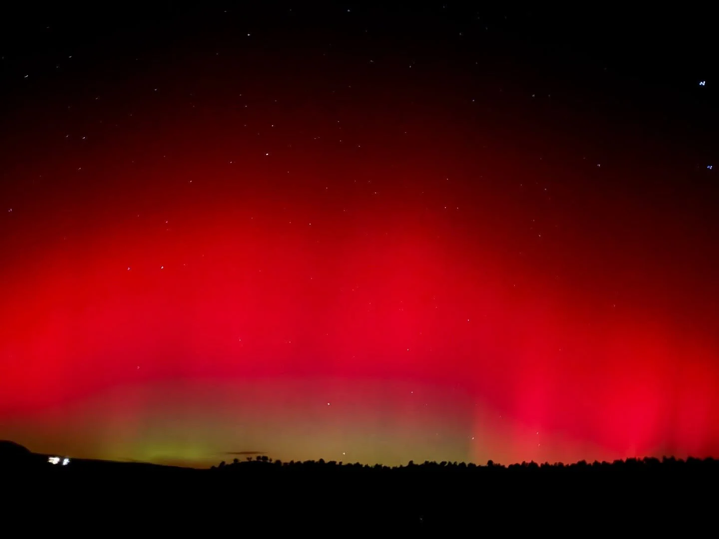 A little ✨magic✨ for our last night of camp. The aurora borealis made its way down to the 37th parallel and put on quite a show. 

Did you see it? If so, drop a comment and share where you saw it! ❤️⬇️

We will recap our 2025 season soon, but for tod