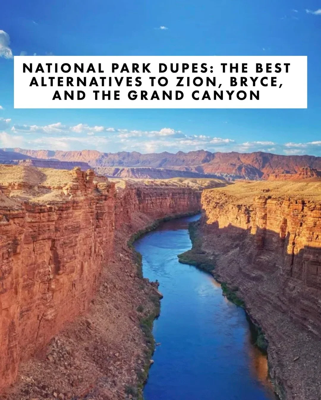 You don&rsquo;t have to pass through a National Park gate to experience the Southwest at its best.

Zion, Bryce, and the Grand Canyon National Parks are iconic for a reason. But what most travelers don&rsquo;t realize is that you can find the same st