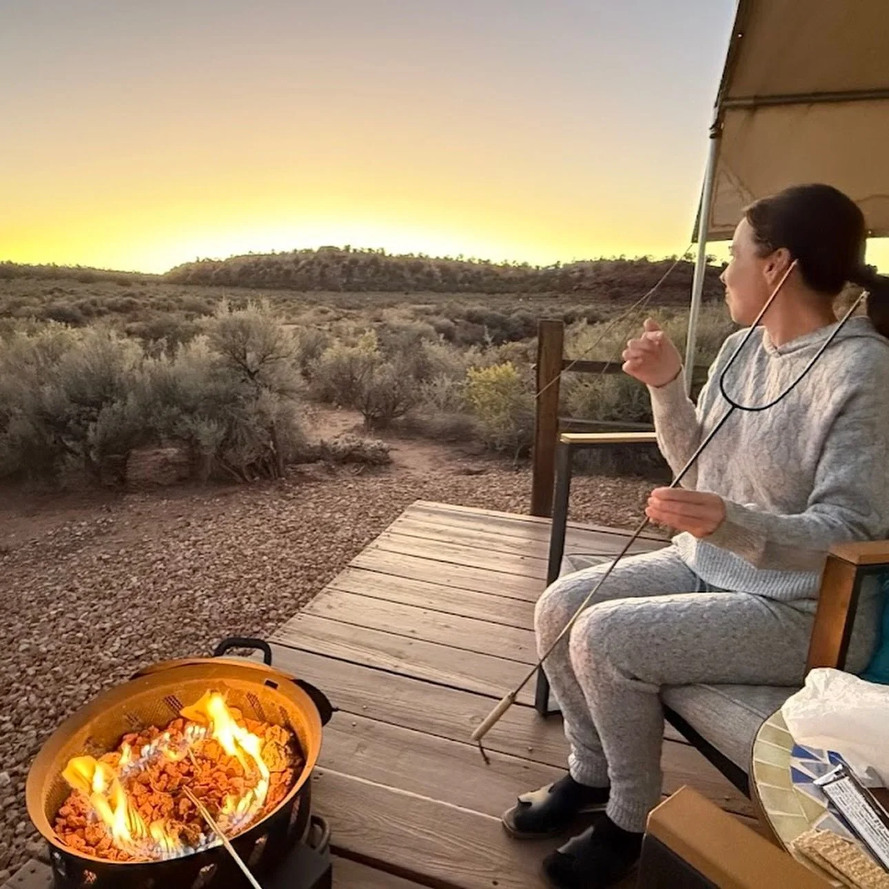 Folks, this is what a &ldquo;A Five-Star Romantic Escape&rdquo; looks like:

Thank you, Robyn, for leaving such a kind review!

⭐️⭐️⭐️⭐️⭐️

We just returned from the most incredible glamping experience and cannot recommend this spot highly enough. If