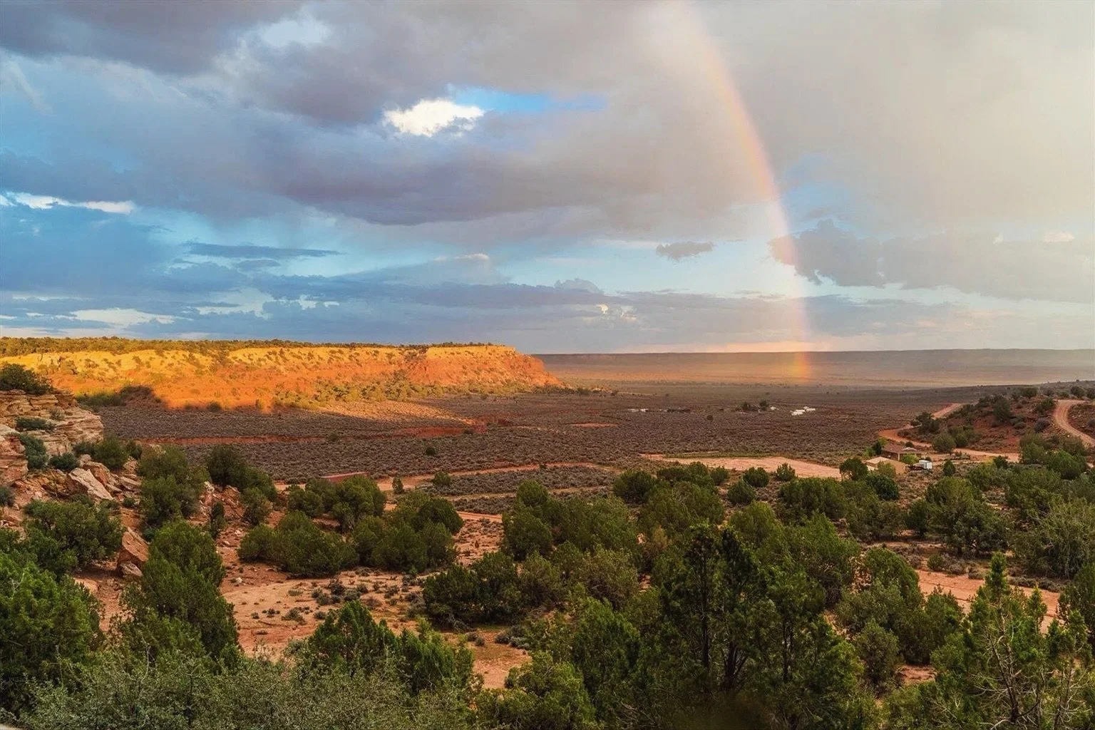 Yep, the Victorian mansion just above BaseCamp37 is for sale. But not without showcasing the stunning views from camp in their listing ❤️🤠🌈

It really does feel like you&rsquo;re at the edge of the world (in the best way possible) absolutely immers