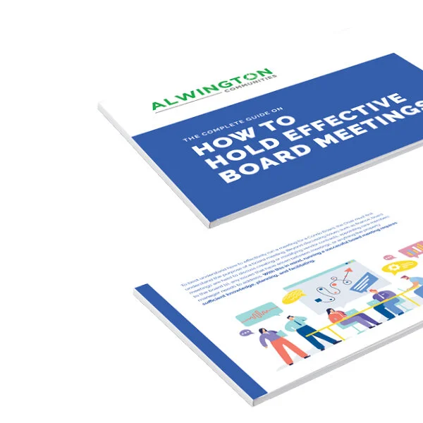 How to Hold Effective Board Meetings — Alwington Communities