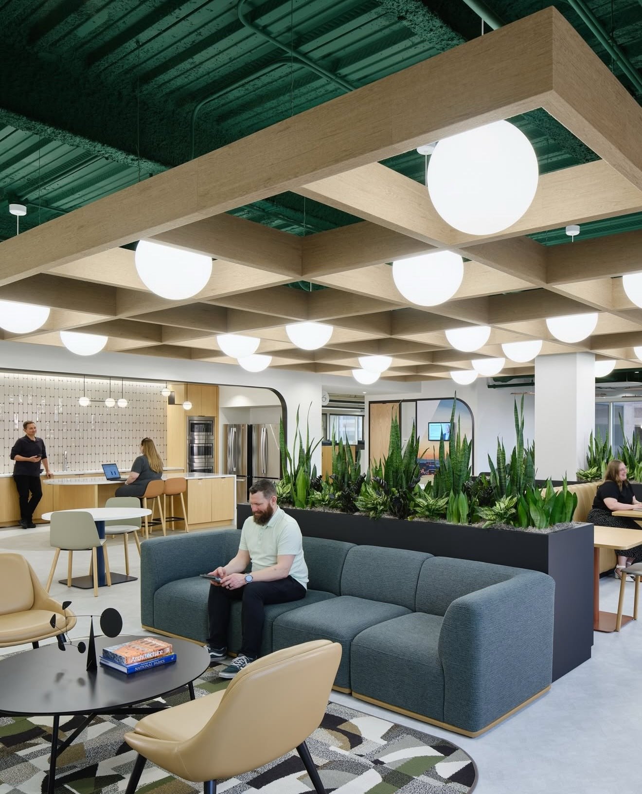 Elevated vibes + reduced noise. Turf&rsquo;s Plaid ceiling solution enhances your space by removing unwanted sounds and creating an effortlessly cool environment.

Reach out to connect with us about all the amazing Turf acoustic offerings!

#TurfDesi