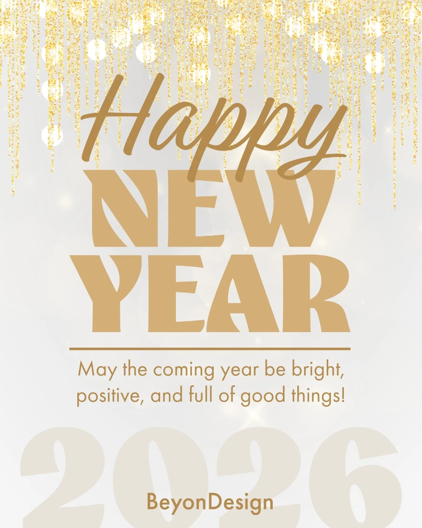 We&rsquo;re excited to start 2026 with y&rsquo;all! ✨ 
Happy New Year! 🥂🎉