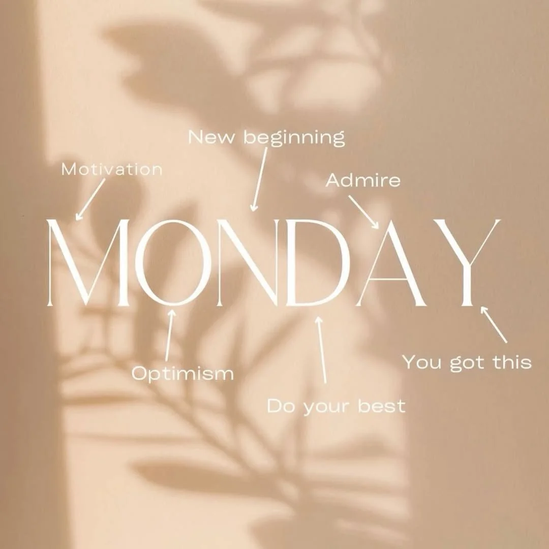 Mondays set the tone for your week.✨️ . This is your reminder that YOU are amazing and capable of anything 💛