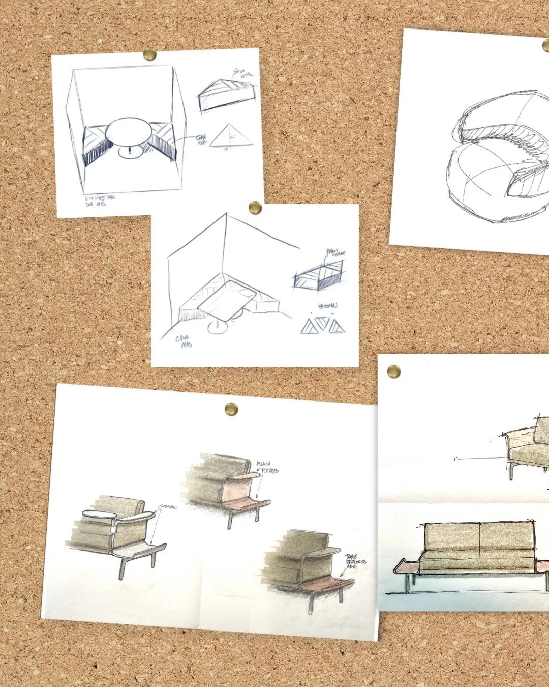 Sneak Peek 👀 : From sketchbook to showroom. ✏️⁠
⁠
Every great design starts with a sketch &mdash; like these new introductions debuting at #NeoCon2026.⁠
⁠
See them come to life June 7&ndash;10 at the Arcadia | Encore 3rd floor showroom 🤩
