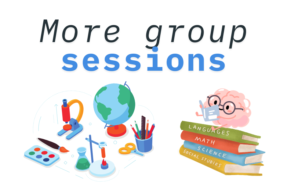 More group sessions added for the Summer Term!
