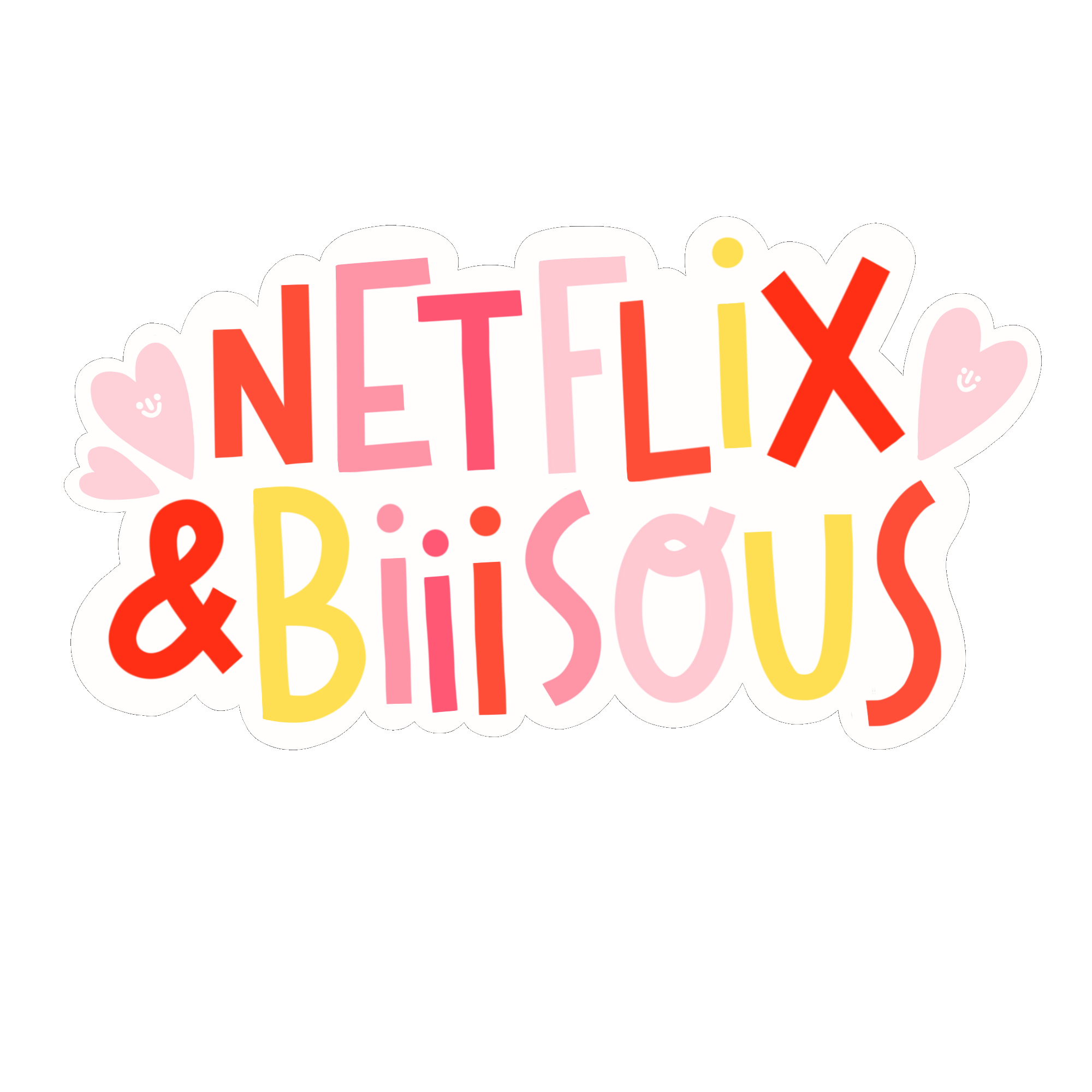NETFLIX AND BISOUS.gif