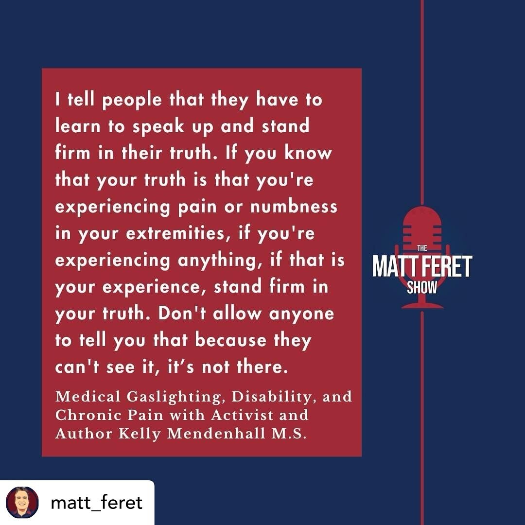 @matt_feret Many individuals navigating disability and chronic pain encounter &ldquo;medical gaslighting,&rdquo; a term used to describe dismissive doctors who may invalidate patient experiences and pain. In the newest episode of The Matt Feret Show 