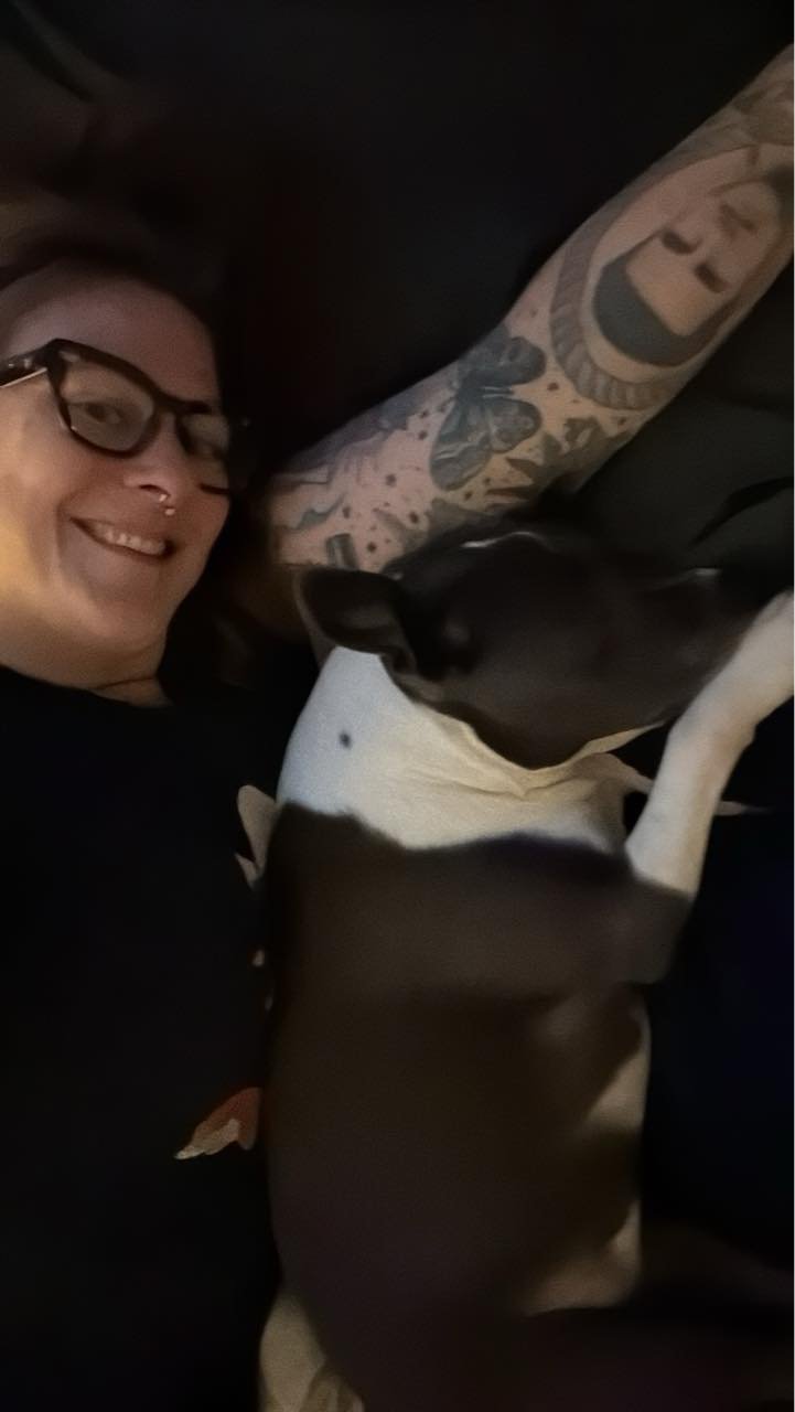 When you have C-PTSD and you&rsquo;re really happy in ways you&rsquo;ve never been, so your brain dreams that you forgot you married your abuser and the only way to divorce is reliving the wedding. I can&rsquo;t tell  You how happy I was to awake.

?