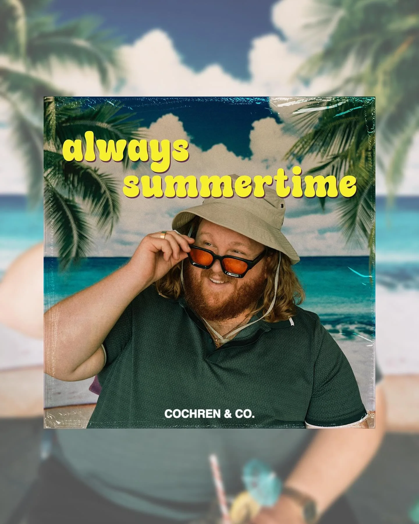 Always Summertime is yours now 🏖️☀️. I hope you&rsquo;ll consider adding it to your playlist. 

This song is a metaphor for what it feels like to hand over my worries and trust in God. 
It&rsquo;s like a carefree summer day. 

Turn it up and roll th