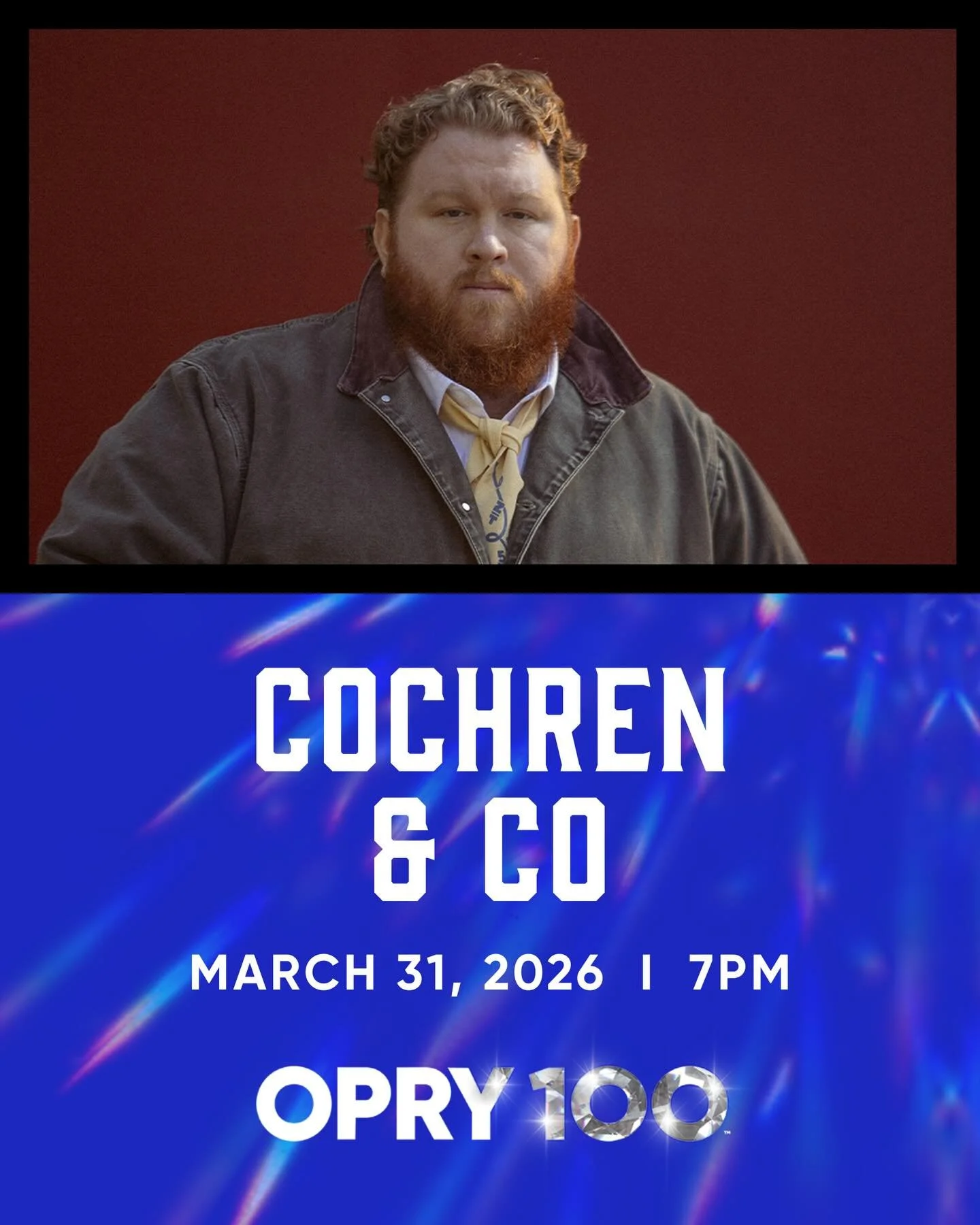 We&rsquo;re headed back to the @opry on March 31!  It&rsquo;s always an honor to step into that legendary circle.  Can&rsquo;t wait to make some more memories together.  Who&rsquo;s coming?