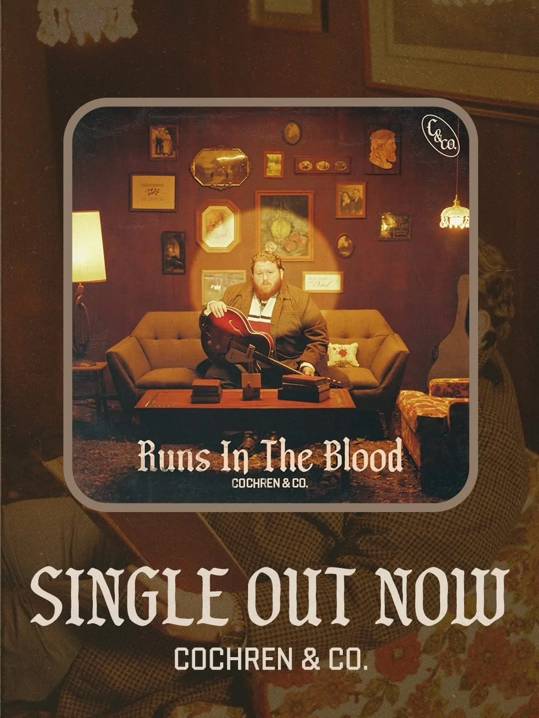 My newest single &ldquo;Runs In The Blood&rdquo; is out now.  I&rsquo;ve been made new&hellip; and there ain&rsquo;t no undoing what the Lord has done.

And this is just the beginning. The album drops May 29, 2026.
