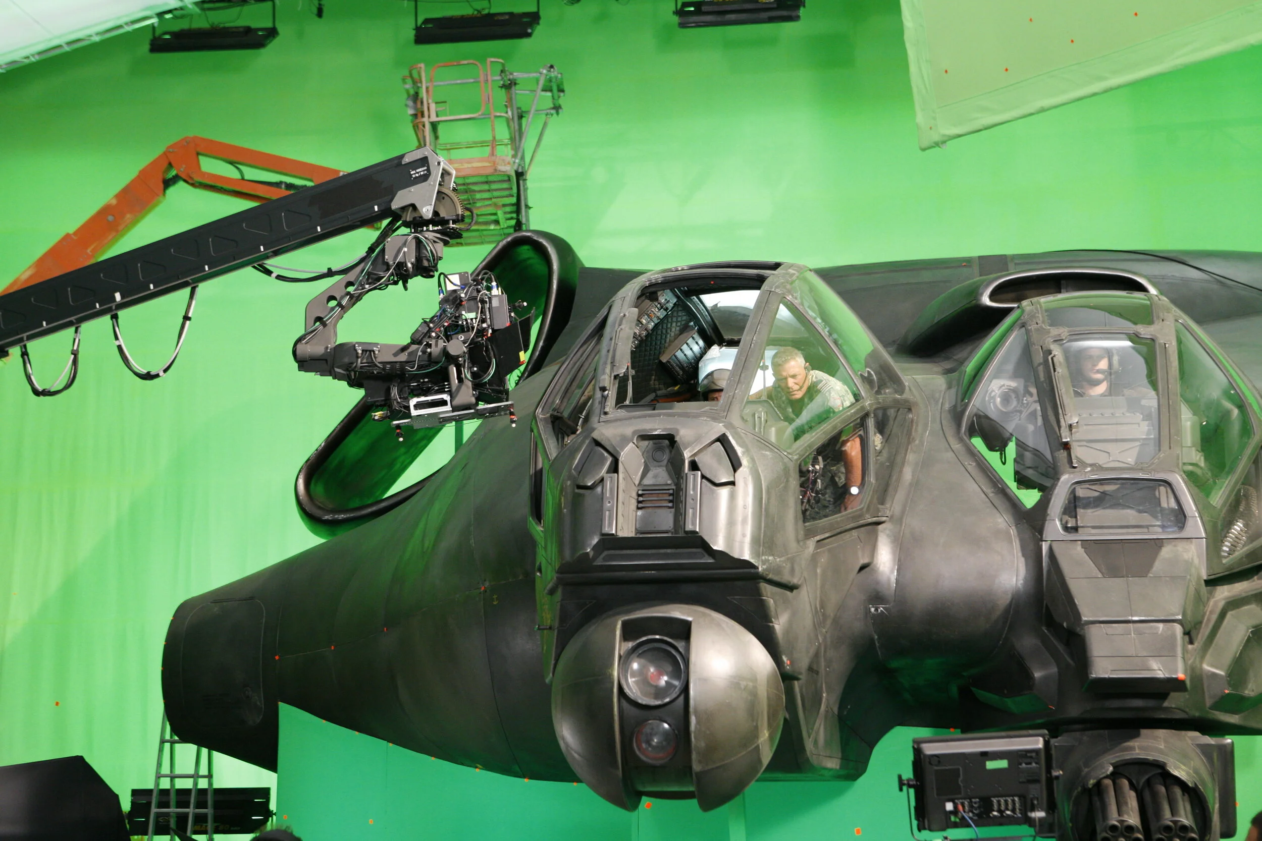  A portion of each aircraft was built. Here again to the extent of human interaction. 