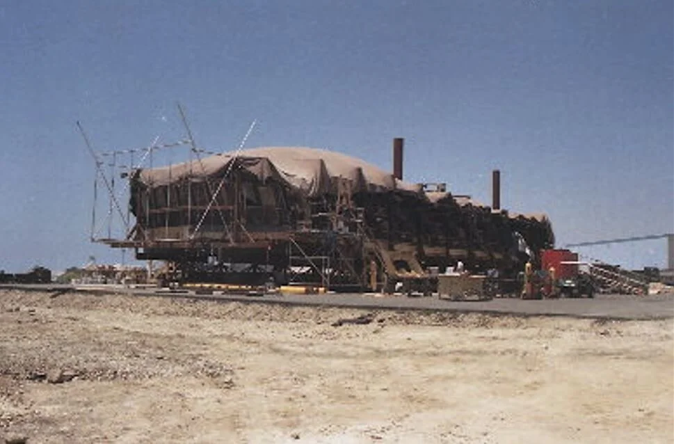  Because of the need to rig the gundeck for Spx and pyrotechnics it was deemed necessary to have this additional Surprise gundeck. We needed a set to bounce back and forth to to allow all the resets needed to get multiple takes. We had three gundecks